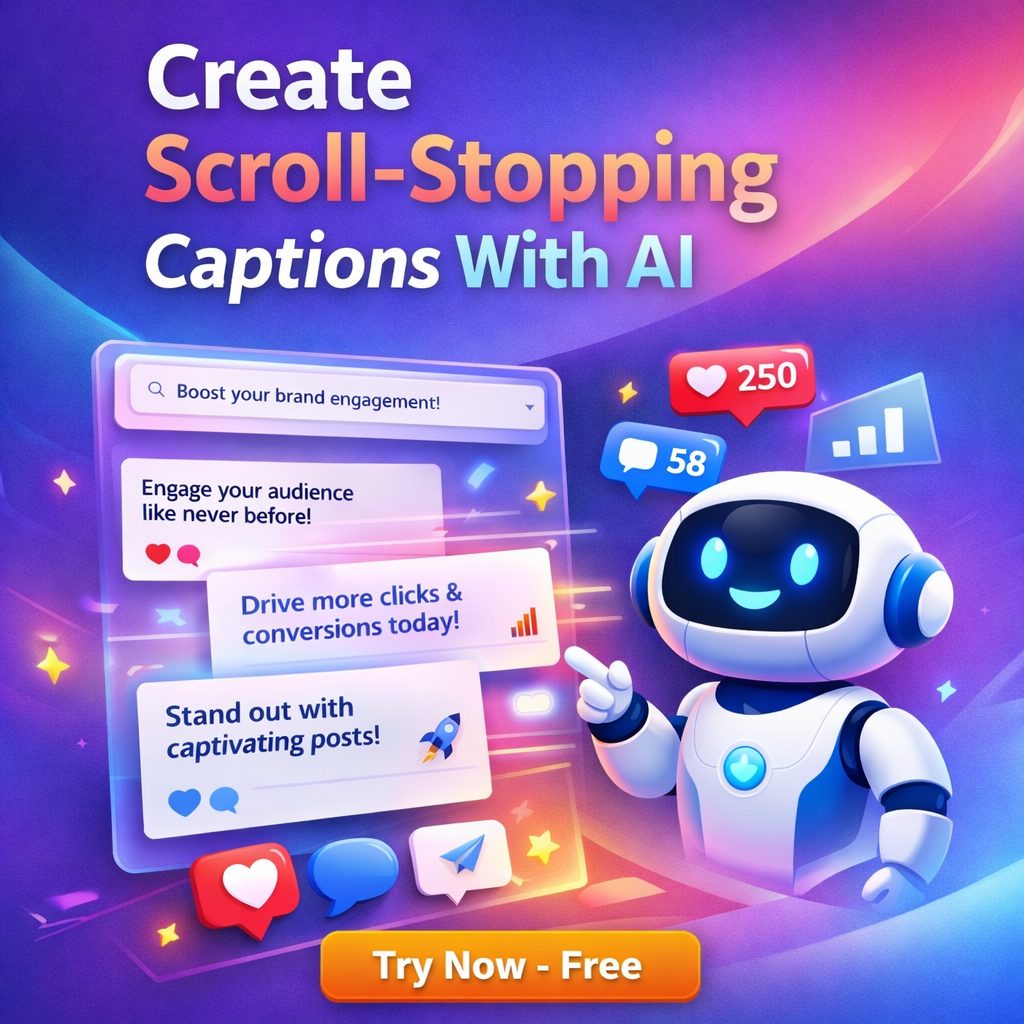 AI-Powered Caption Creator for Modern Marketing